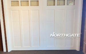 CS0111: Insulated steel door, clear glass model 303-I
